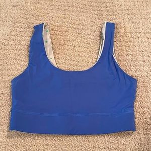 Fabletics sports bra, reversible